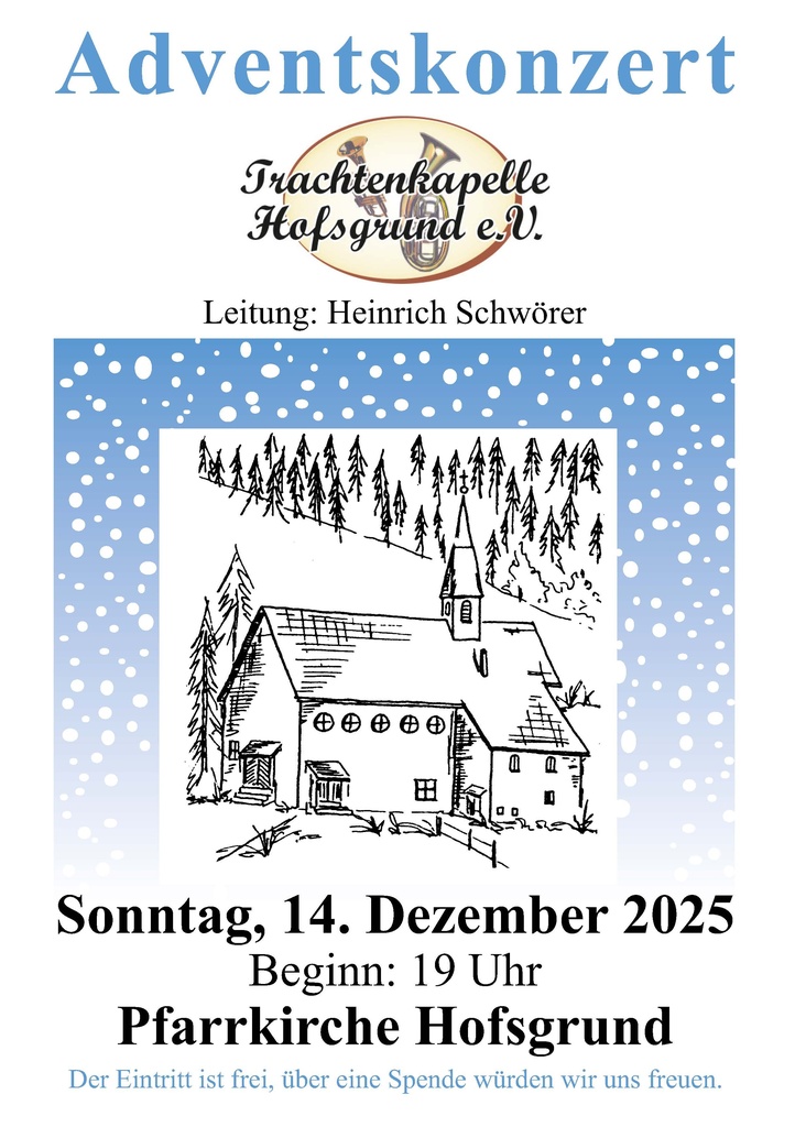 Adventskonzert Plakat